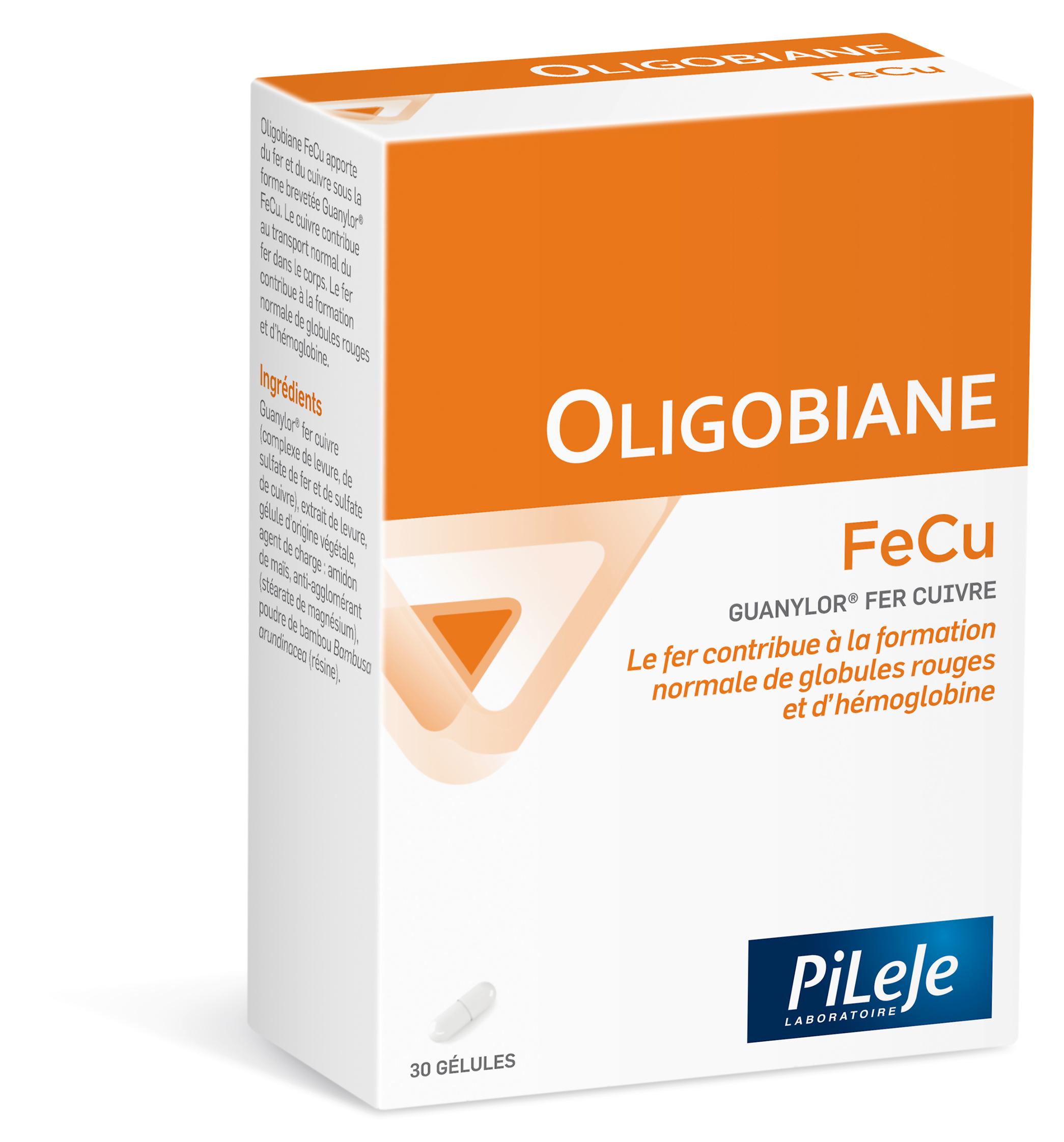 OLIGOBIANE FeCu, 30 kapsula