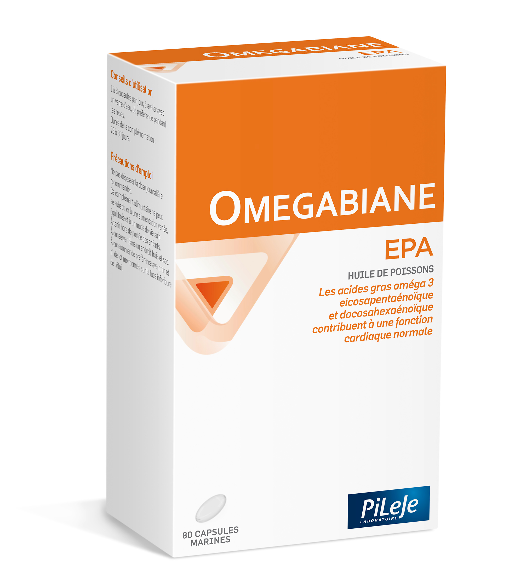 OMEGABIANE EPA, 80 kapsula