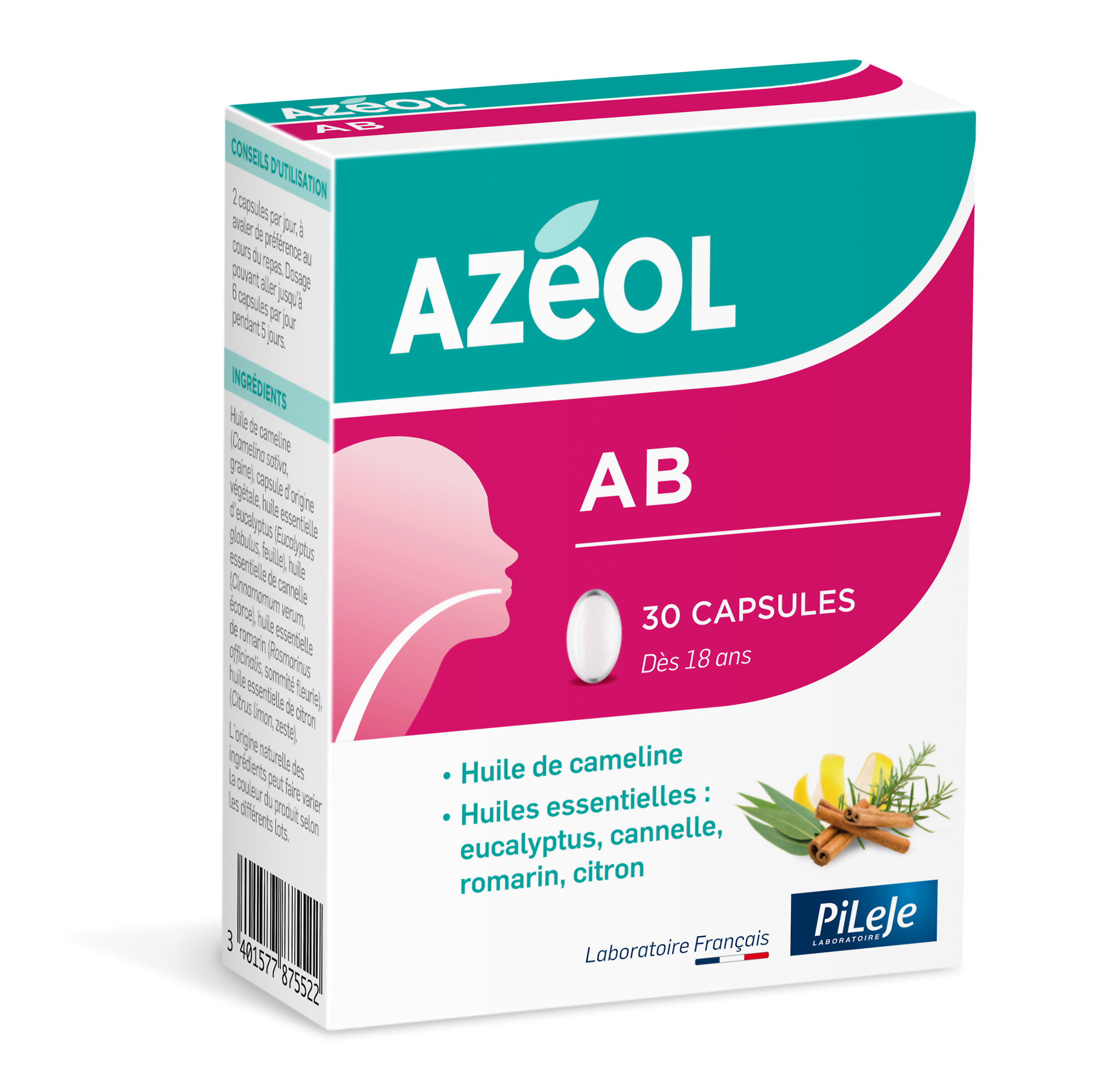 AZEOL AB, 30 kapsula