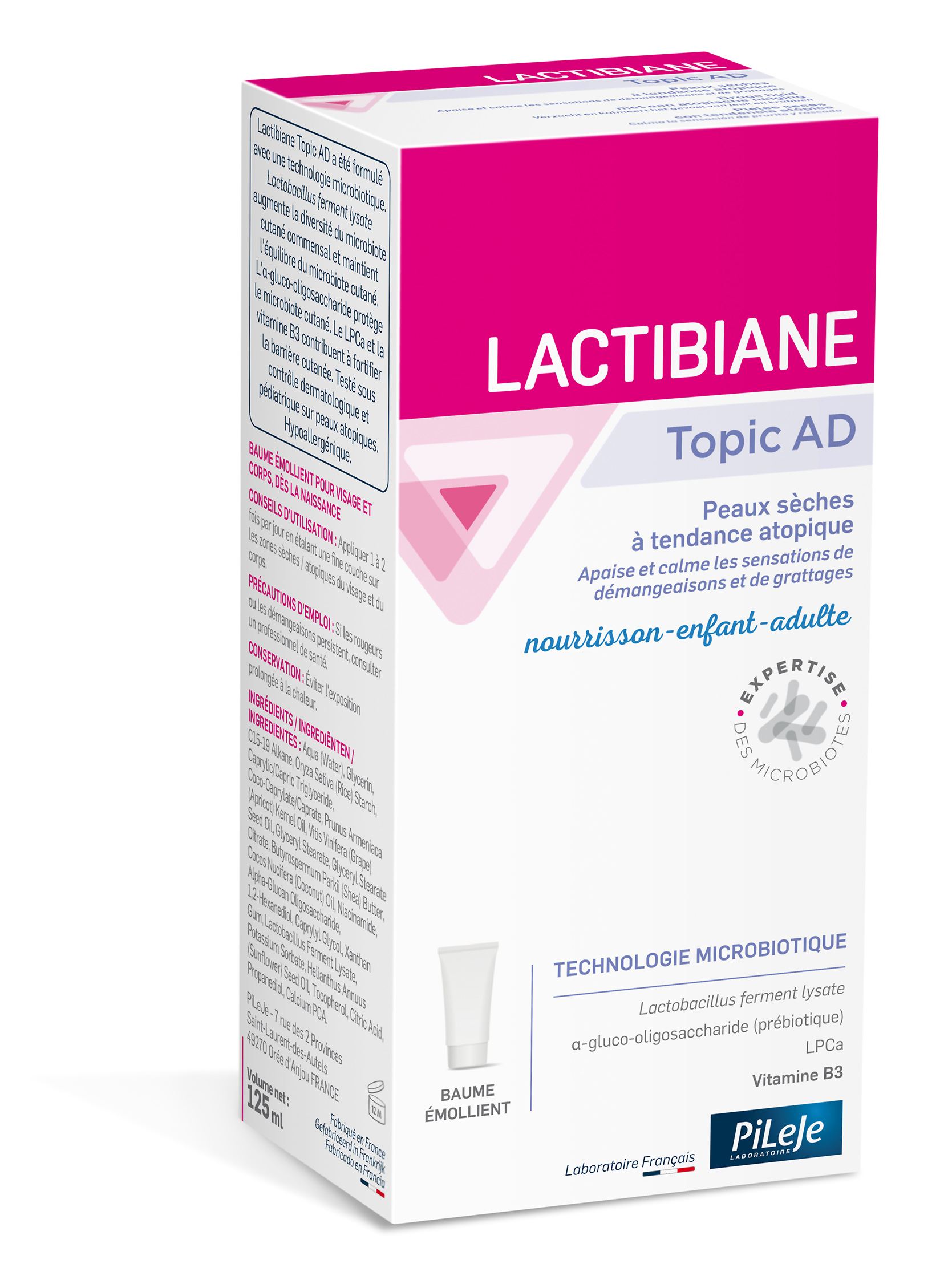 LACTIBIANE TOPIC AD, 125 ml
