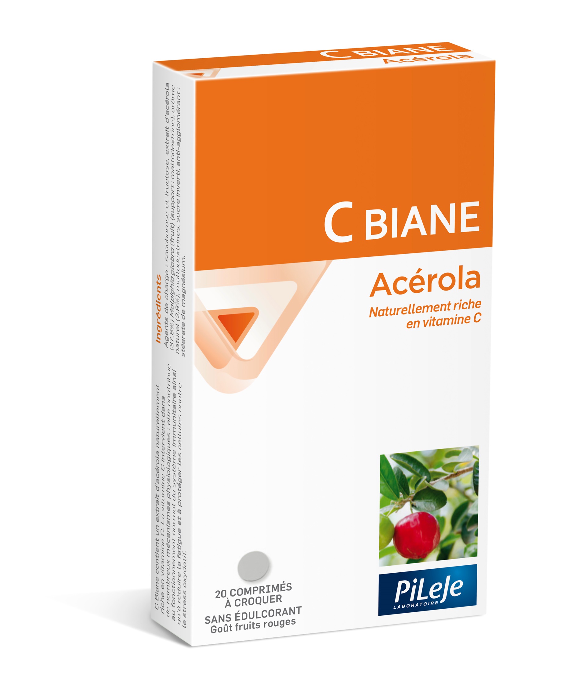C BIANE Acerola, 20 tableta