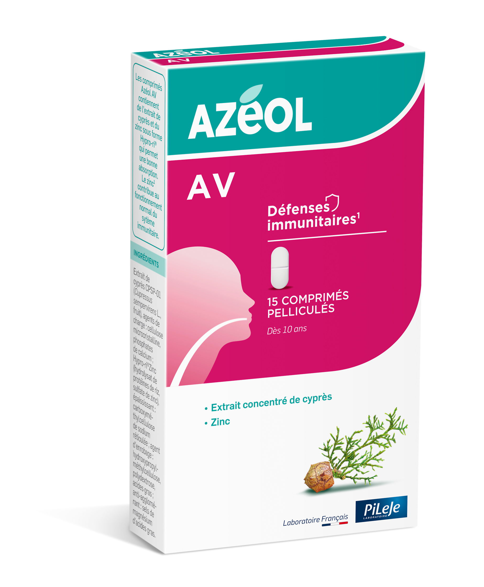 AZÉOL AV, 15 tableta